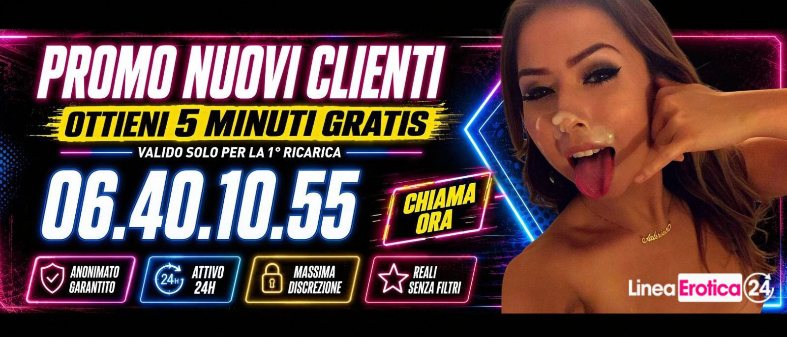 Promo Benvenuto Linea Erotica 24